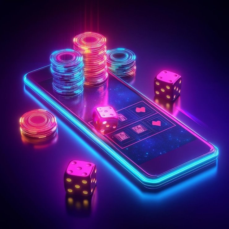 Ilustrasi meja Roulette Eropa bergaya kasino